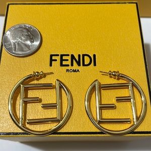 New! Fendi earrings.